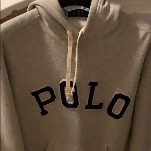Polo Ralph Lauren Gray hoodie/sweatshirt Men S
